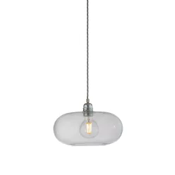   LAURA ASHLEY 101785 HORIZON M Modern Függesztett Lámpa Ezüst E27 IP20