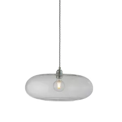   LAURA ASHLEY 101813 HORIZON XL Modern Függesztett Lámpa Ezüst E27 IP20