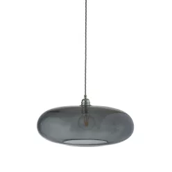   LAURA ASHLEY 101819 HORIZON XL Modern Függesztett Lámpa Ezüst E27 IP20