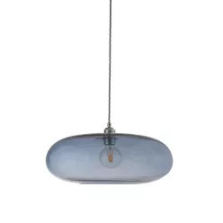   LAURA ASHLEY 101821 HORIZON XL Modern Függesztett Lámpa Ezüst E27 IP20