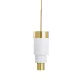 EBB & FLOW LA102002 A-SPIRE Modern Led Függesztett Lámpa Bronz LED IP20