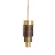 EBB & FLOW LA102007 A-SPIRE Modern Led Függesztett Lámpa Bronz LED IP20