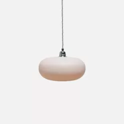   LAURA ASHLEY 102072 HORIZON M Modern Függesztett Lámpa Ezüst E27 IP20