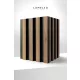 LAMELIO VASCO Tölgy lamella falpanel 270 × 12,2 cm