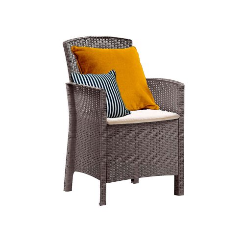 Lima műrattan karfás szék