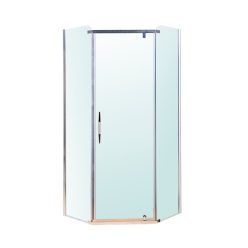 Celtic 90x90 cm ötszögletű zuhanykabin tálca nélkül