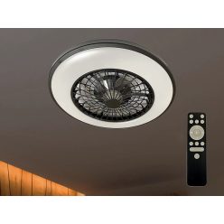   LED mennyezeti lámpa OPAL + mennyezeti ventilátor + távvezérlő 48W - LCL6341