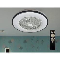   LED mennyezeti lámpa OPAL + mennyezeti ventilátor + távvezérlő 48W - LCL6344
