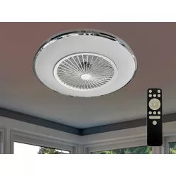   LED mennyezeti lámpa + mennyezeti ventilátor + távvezérlő 72W - LCL6352