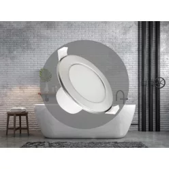 LED fény 7W / IP44 / DR01 / SMD / 4000K / SI - LDL153/S