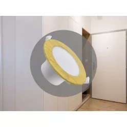 LED fény 7W / IP44 / DR01 / SMD / 4000K - LDL153/WL