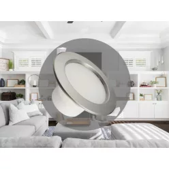 LED fény 10W / IP44 / DR01 / SMD / 4000K / SI - LDL154/S