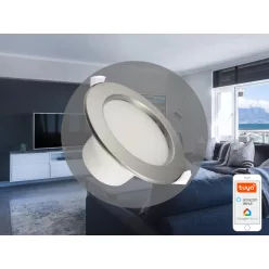 LED fény WIFI 10W / IP44 / 3000K - 6500K / SI - LDL164/SW