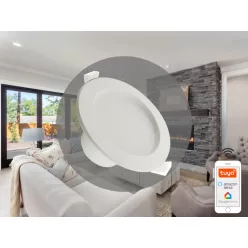 LED fény WIFI 10W / IP44 / 3000K - 6500K / WH - LDL164W