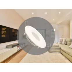 LED fény 7W / IP44 / DR02 / SMD / 4000K/WH - LDL253