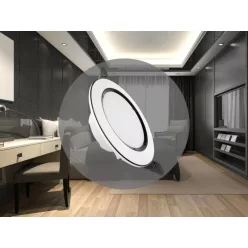 LED fény 7,5W 4000K / SMD / WH-BK - LDL321WB