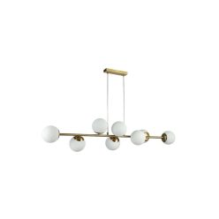   MasterLED Bali 120 cm-es arany színű függesztett mennyezeti lámpa E27-es foglalattal