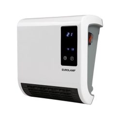   Eurolamp Falra szerelhető ventilátoros fűtőtest fürdőszobába, 2000W, IP22