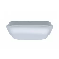   Strühm Filip 24 W-os 215x215 mm négyzet alakú natúr fehér mennyezeti lámpa IP54-es védettségű