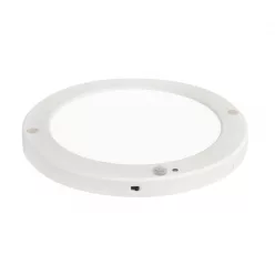   Horoz Martha PRO 18W ø220 mm kerek fehér színű mozgásérzékelős mennyezeti lámpa