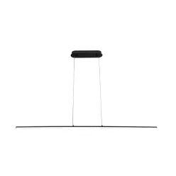   MasterLED Kiki 20W-os 120 cm-es fekete színű függesztett mennyezeti lámpa