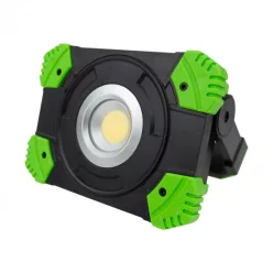   EcoLight LR-A10 10 W-os 5000K újratölthető akkumlátoros LED reflektor