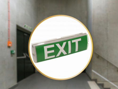 LED készenléti világítás 4W /3h / IP65 - LEL102