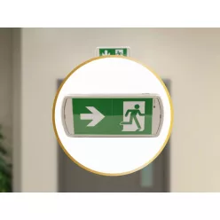 LED Vészvilágítás 2W /3h / IP65 - LEL103