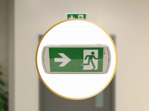 LED készenléti világítás 2W /3h / IP65 - LEL103