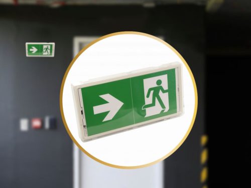 LED készenléti világítás 4W /3h / IP65 - LEL104