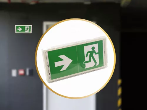LED Vészvilágítás 4W /3h / IP65 - LEL104