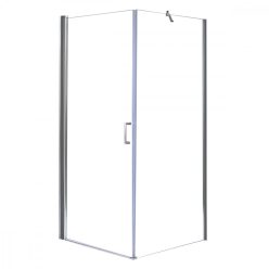 Monica 80x80 cm square shower cubicle without shower tray