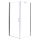 Monica 80x80 cm square shower cubicle without shower tray