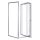 Flexi 90x90 cm rectangular shower cubicle without shower tray that can be mounted on the wall