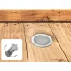 LED padlóvilágítás 0,4W / IP67 FL101 / 4000K - LFL120