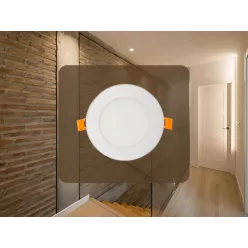 LED panel 6W / PR / SMD / 2800K / WH - LPL111