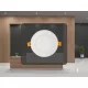 LED panel 6W / PR / SMD / 4000K / WH - LPL121