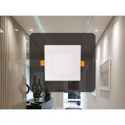LED panel 6W / PS / SMD / 4000K / WH - LPL221