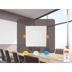 LED panel WIFI 6W / 3000K - 6500K / WH - LPL231W