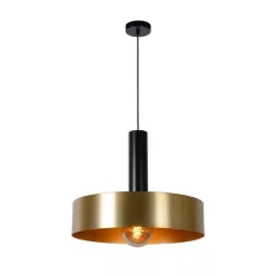 függesztett lámpa bronz színű vázzal és fém testtel beltéri használatra lucide-30472-50-02 - moretti.hu
