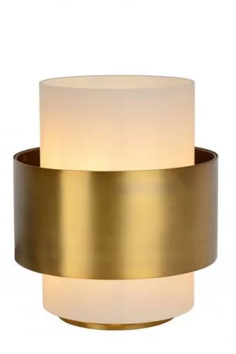 éjjeli lámpa bronz színű vázzal és fém testtel beltéri használatra lucide-45597-20-02 - moretti.hu
