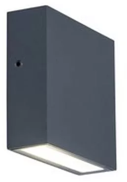 LUTEC 5104001118 GEMINI Modern Kültéri Fali Lámpa Antracit LED IP44