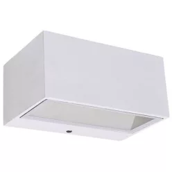   LUTEC 5189102032 GEMINI Modern Kültéri Fali Lámpa Fehér LED IP44