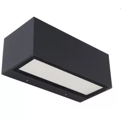   LUTEC 5189112118 GEMINI Modern Kültéri Fali Lámpa Antracit LED IP44