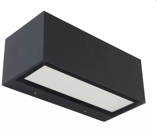 LUTEC 5189112118 GEMINI Modern Kültéri Fali Lámpa Antracit LED IP44