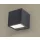 LUTEC 5189125012 GEMINI Modern Kültéri Fali Lámpa Fekete LED IP44