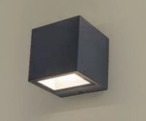 LUTEC 5189125012 GEMINI Modern Kültéri Fali Lámpa Fekete LED IP44
