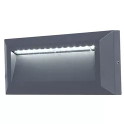   LUTEC 5191602118 HELENA Modern Kültéri Fali Lámpa Antracit LED IP44
