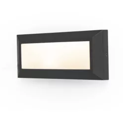   LUTEC 5191605012 HELENA Modern Kültéri Fali Lámpa Fekete LED IP44