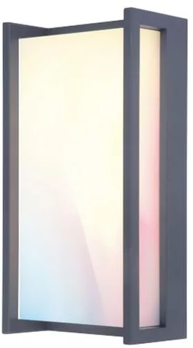 LUTEC 5193004118 QUBO Modern Kültéri Fali Lámpa Antracit LED IP44